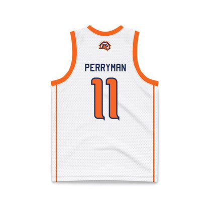 FPU - NCAA Women's Basketball : Alexa Perryman - White Basketball Jersey-1