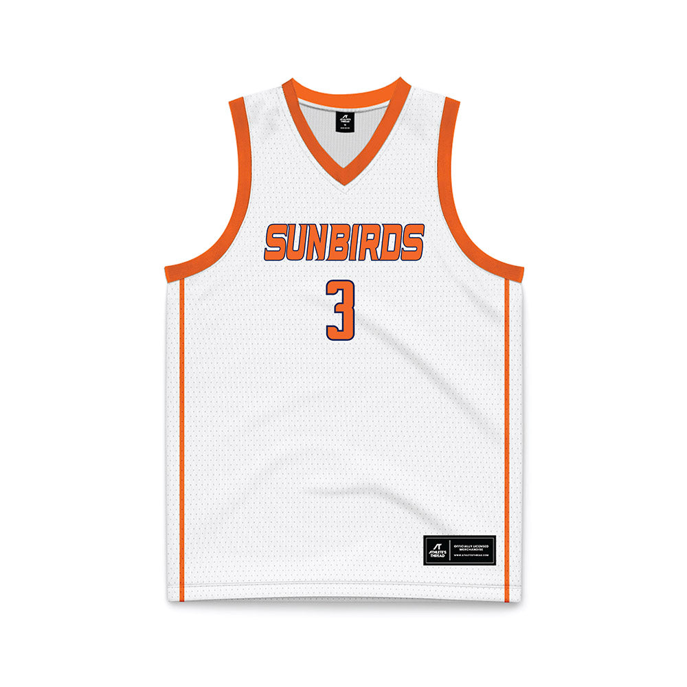 FPU - NCAA Women's Basketball : Trinity Tolbert - White Basketball Jersey-0