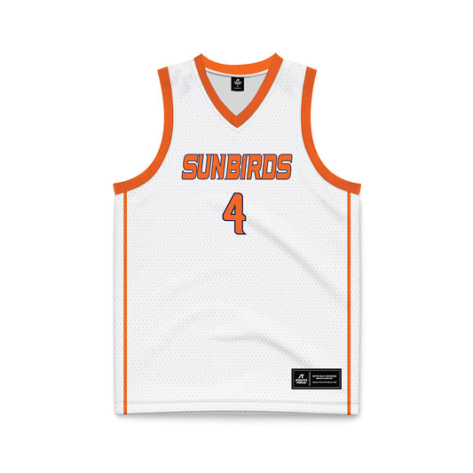 FPU - NCAA Women's Basketball : Kira Wilmurt - White Basketball Jersey-0
