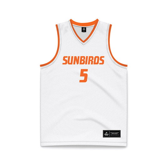 FPU - NCAA Men's Basketball : Harrison Pennisi - White Basketball Jersey-0