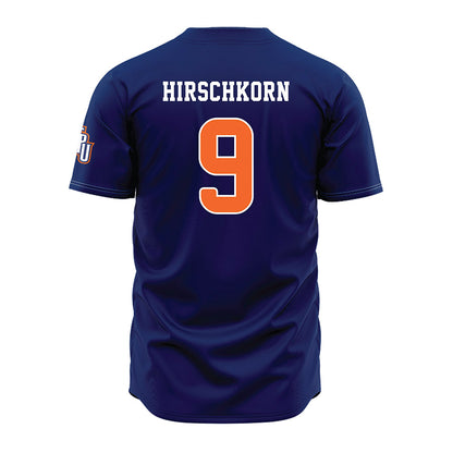 FPU - NCAA Baseball : Holden Hirschkorn - Navy Jersey-1