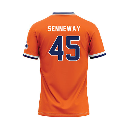 FPU - NCAA Baseball : Dylan Senneway - Orange Baseball Jersey-1