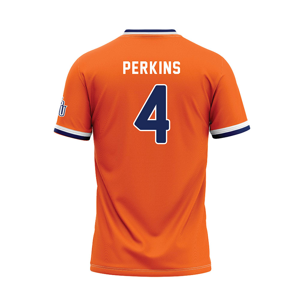 FPU - NCAA Baseball : Garrett Perkins - Orange Baseball Jersey-1
