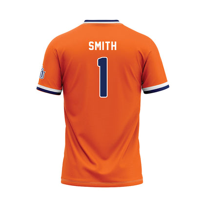 FPU - NCAA Baseball : Tejean Smith - Orange Baseball Jersey-1