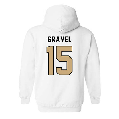 Anderson - NCAA Women's Basketball : Rose Gravel - Classic Shersey Hooded Sweatshirt-1