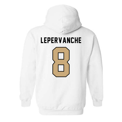 Anderson - NCAA Men's Soccer : Juan Lepervanche - Classic Shersey Hooded Sweatshirt-1