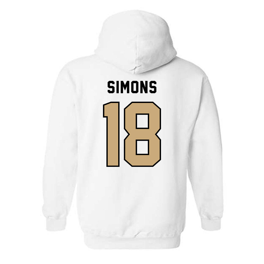 Anderson - NCAA Football : Blaine Simons - Classic Shersey Hooded Sweatshirt-1