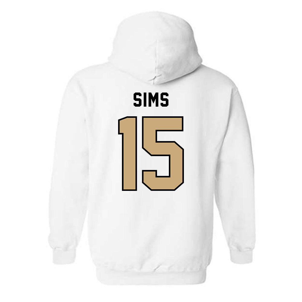 Anderson - NCAA Football : Fuller Sims - Classic Shersey Hooded Sweatshirt-1