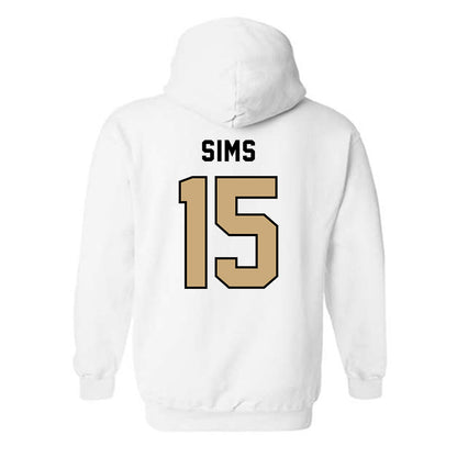 Anderson - NCAA Football : Fuller Sims - Classic Shersey Hooded Sweatshirt-1