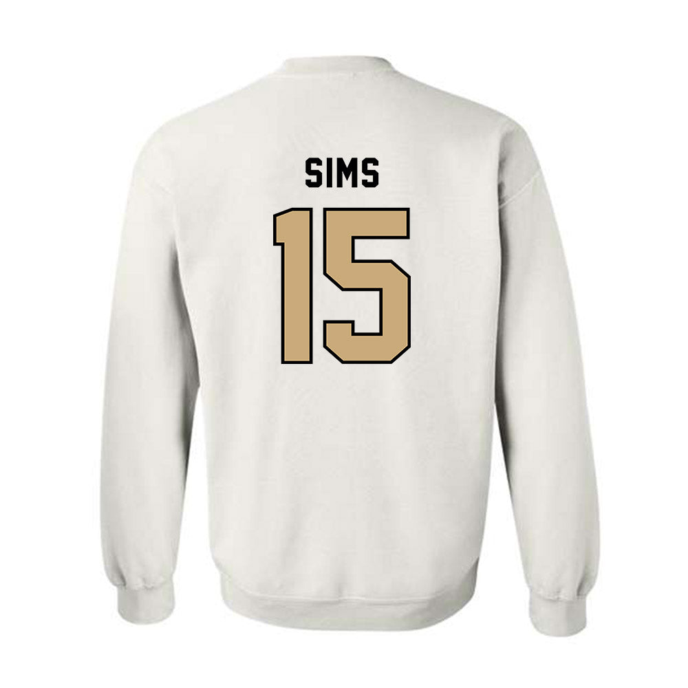 Anderson - NCAA Football : Fuller Sims - Classic Shersey Crewneck Sweatshirt-1