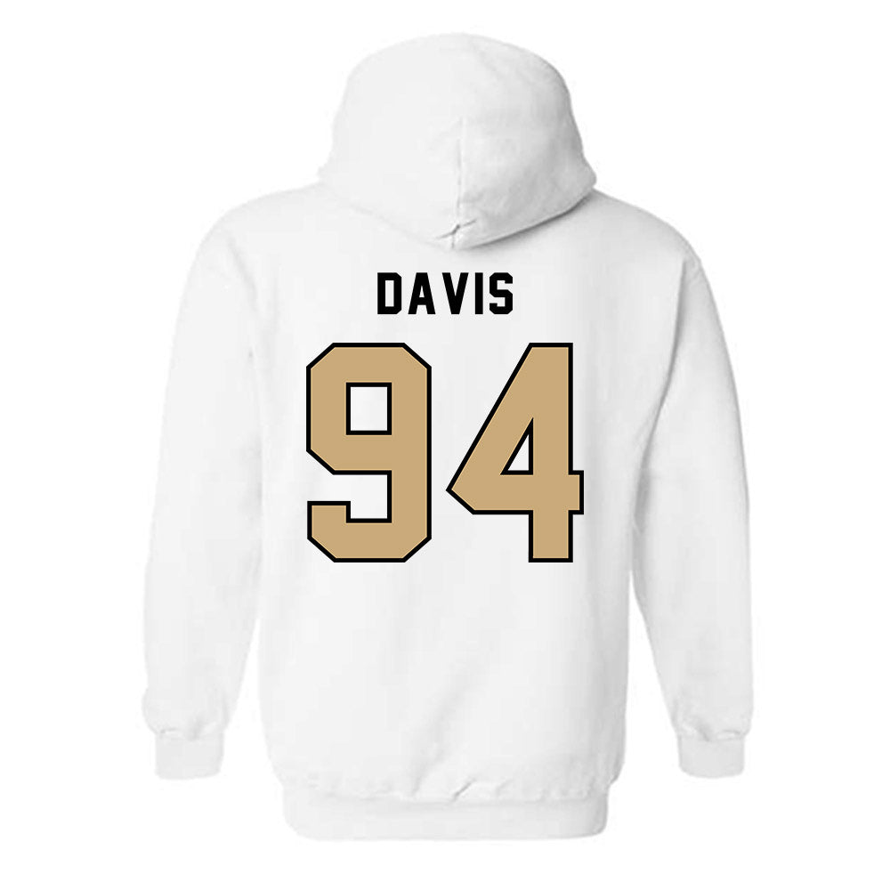 Anderson - NCAA Football : Connor Davis - Classic Shersey Hooded Sweatshirt-1