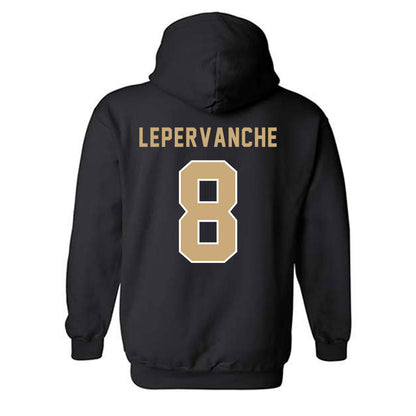 Anderson - NCAA Men's Soccer : Juan Lepervanche - Classic Shersey Hooded Sweatshirt-1