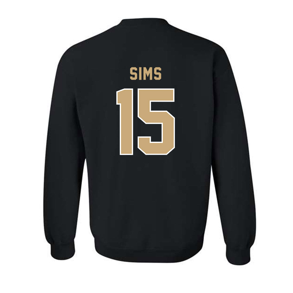 Anderson - NCAA Football : Fuller Sims - Classic Shersey Crewneck Sweatshirt-1