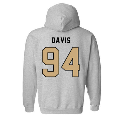 Anderson - NCAA Football : Connor Davis - Classic Shersey Hooded Sweatshirt-1