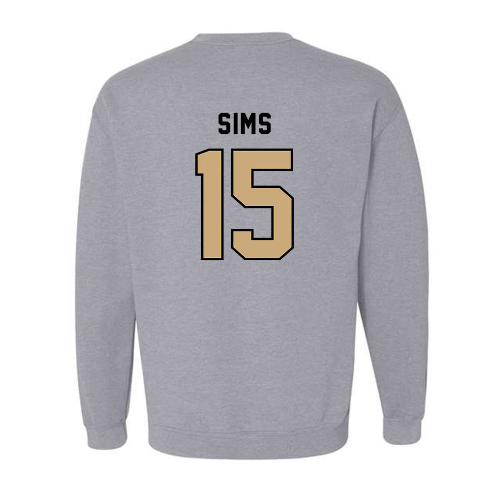 Anderson - NCAA Football : Fuller Sims - Classic Shersey Crewneck Sweatshirt-1