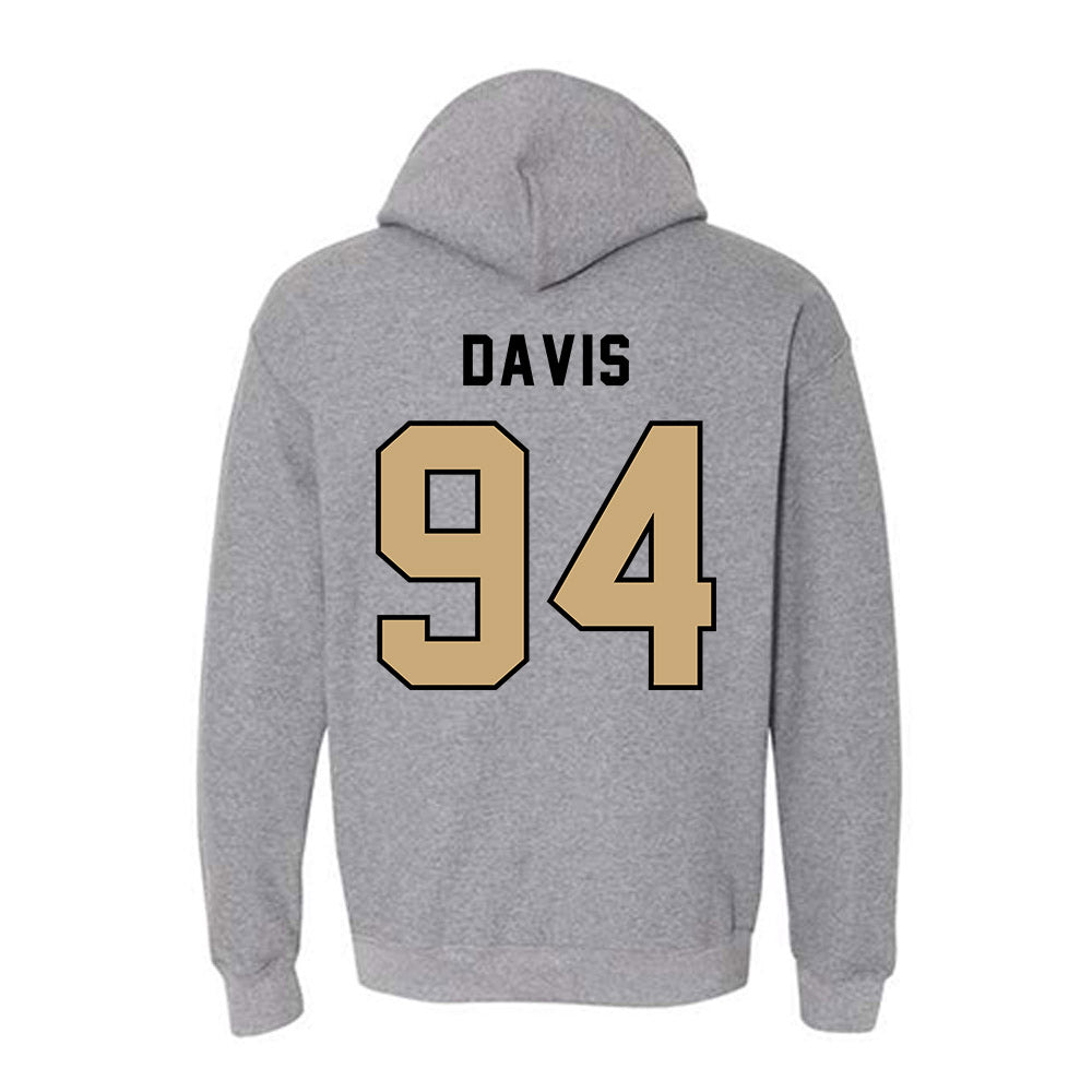 Anderson - NCAA Football : Connor Davis - Classic Shersey Hooded Sweatshirt-1