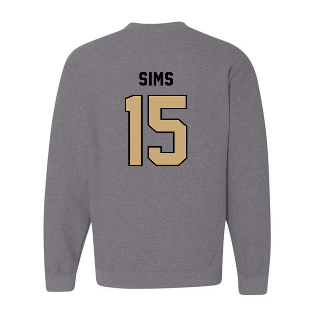 Anderson - NCAA Football : Fuller Sims - Classic Shersey Crewneck Sweatshirt-1