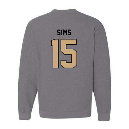 Anderson - NCAA Football : Fuller Sims - Classic Shersey Crewneck Sweatshirt-1