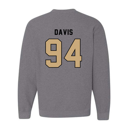 Anderson - NCAA Football : Connor Davis - Classic Shersey Crewneck Sweatshirt-1