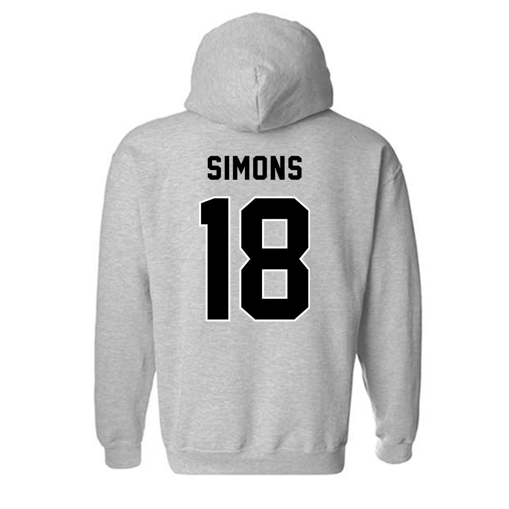 Anderson - NCAA Football : Blaine Simons - Classic Shersey Hooded Sweatshirt-1