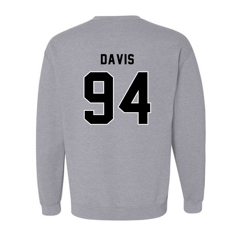Anderson - NCAA Football : Connor Davis - Classic Shersey Crewneck Sweatshirt-1