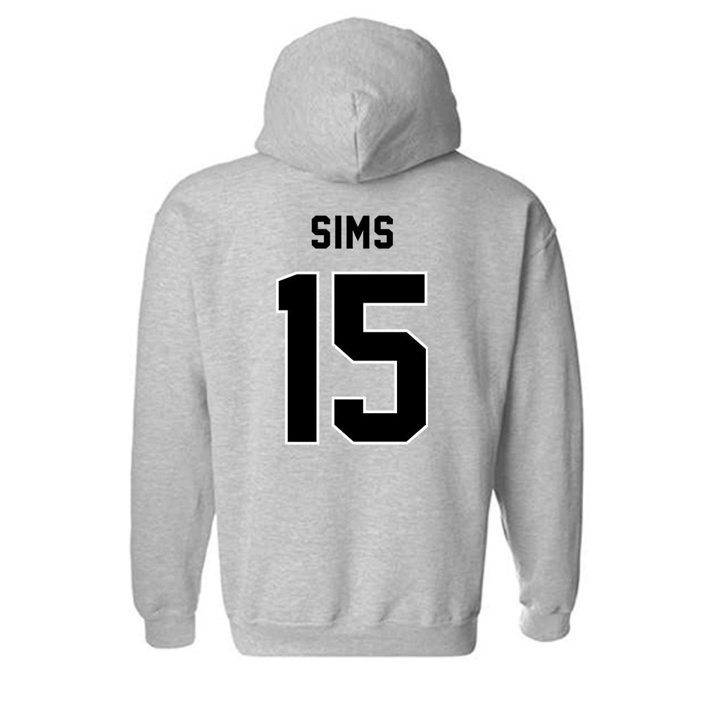 Anderson - NCAA Football : Fuller Sims - Classic Shersey Hooded Sweatshirt-1