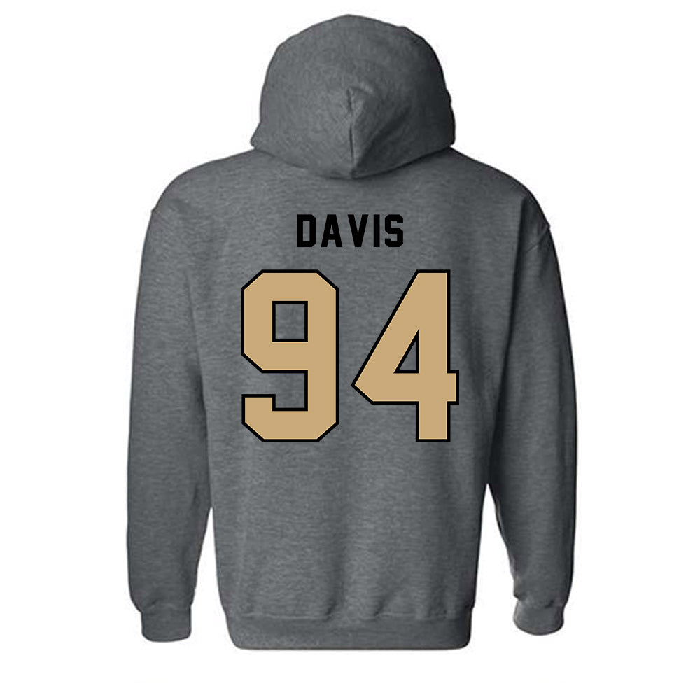 Anderson - NCAA Football : Connor Davis - Classic Shersey Hooded Sweatshirt-1