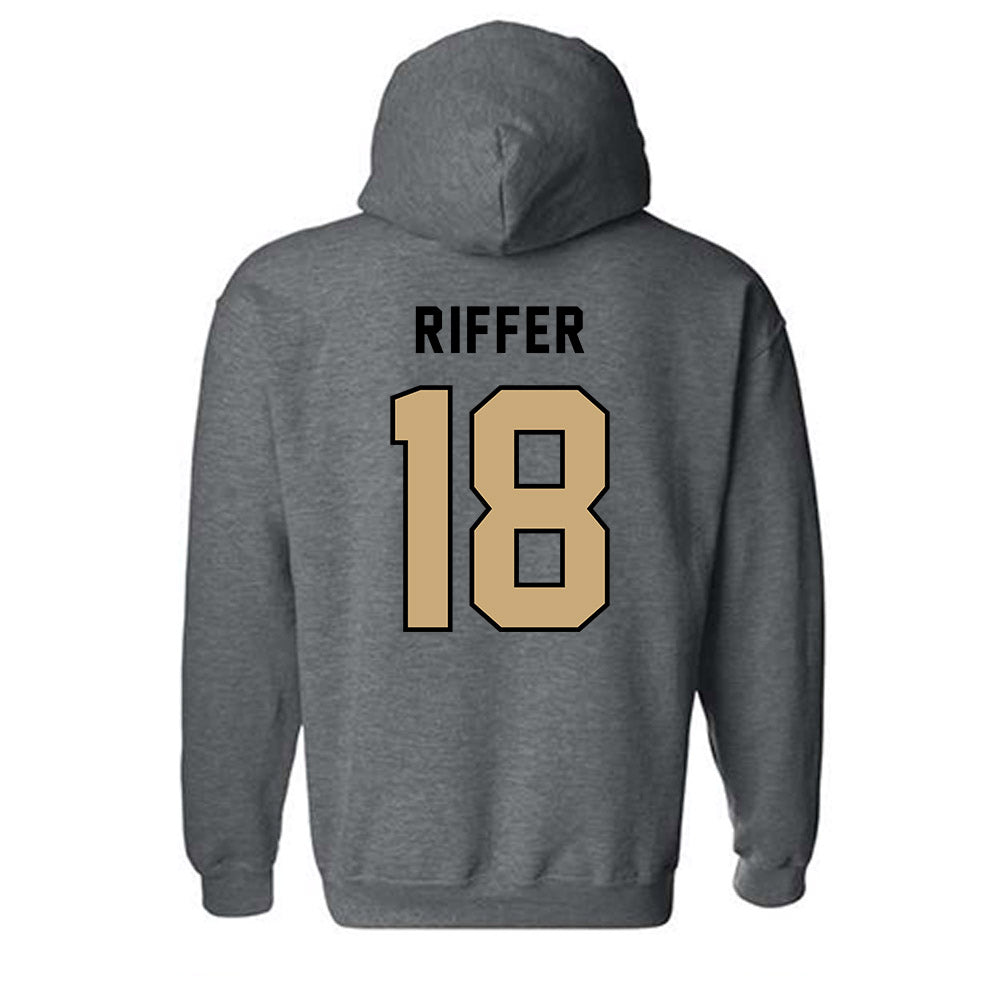 Anderson - NCAA Football : Bennett Riffer - Classic Shersey Hooded Sweatshirt-1