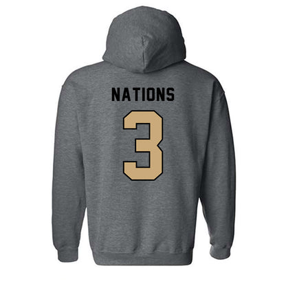 Anderson - NCAA Women's Volleyball : Anna Campbell Nations - Classic Shersey Hooded Sweatshirt-1