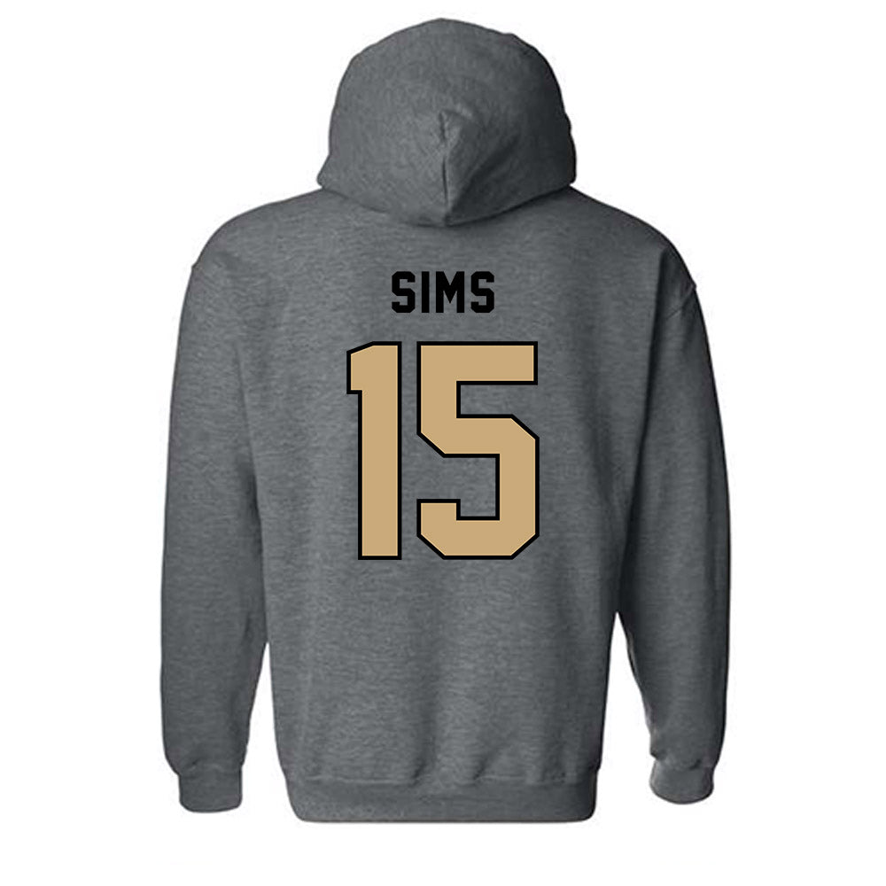 Anderson - NCAA Football : Fuller Sims - Classic Shersey Hooded Sweatshirt-1