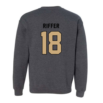 Anderson - NCAA Football : Bennett Riffer - Classic Shersey Crewneck Sweatshirt-1