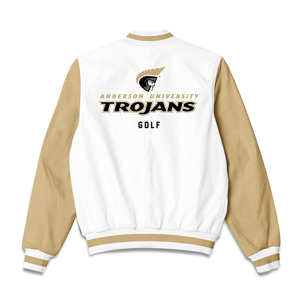 Anderson - NCAA Men's Golf : Brooks DeShields - Bomber Jacket-1