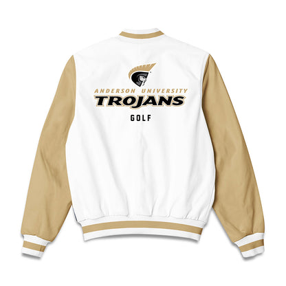 Anderson - NCAA Men's Golf : Brooks DeShields - Bomber Jacket-1
