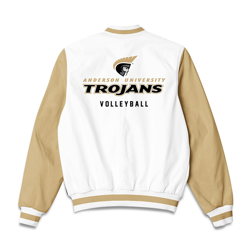 Anderson - NCAA Women's Volleyball : Kaleigh Garren - Bomber Jacket-1