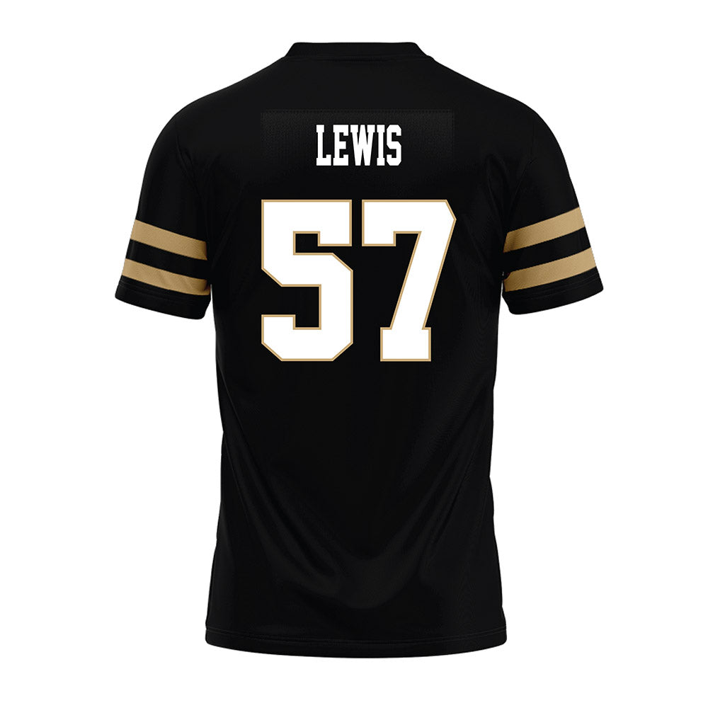 Anderson - NCAA Football : Carson Lewis - Black Premium Football Jersey-1