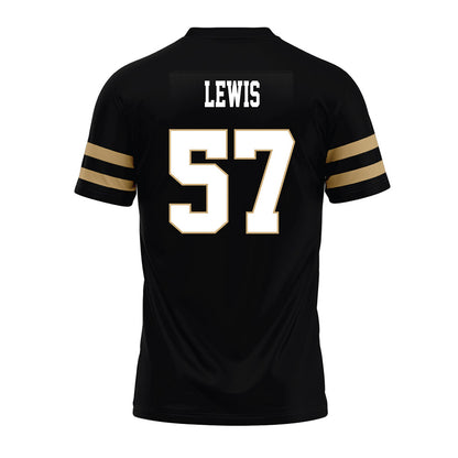 Anderson - NCAA Football : Carson Lewis - Black Premium Football Jersey-1