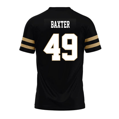 Anderson - NCAA Football : Derrick Baxter - Black Premium Football Jersey-1