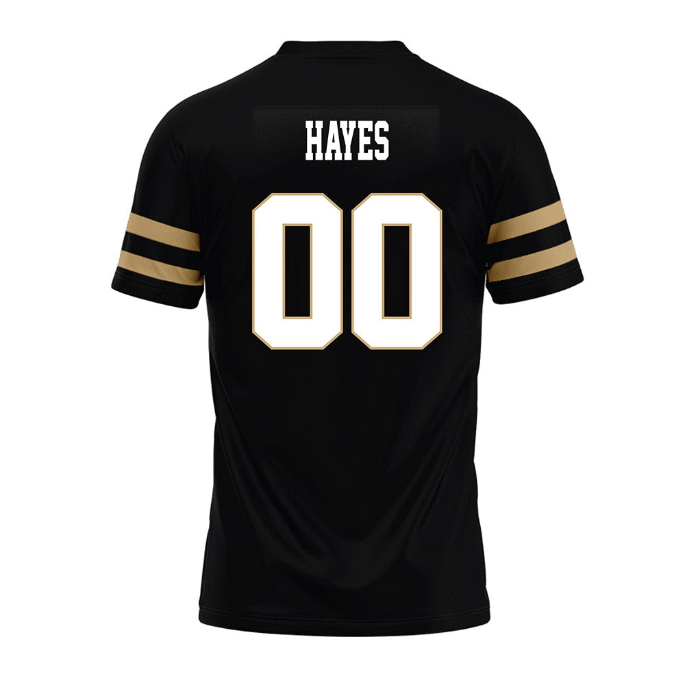 Anderson - NCAA Football : Jaylen Hayes - Black Premium Football Jersey-1