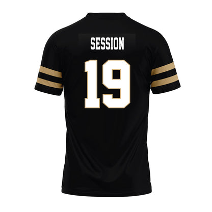 Anderson - NCAA Football : Titus Session - Black Premium Football Jersey-1