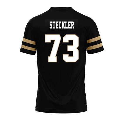 Anderson - NCAA Football : Elijah Steckler - Black Premium Football Jersey-1