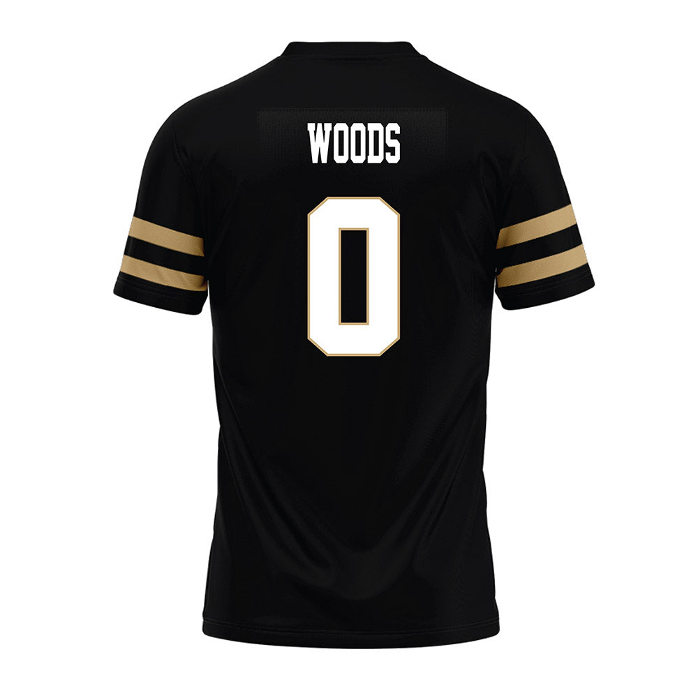 Anderson - NCAA Football : Jerrod Woods - Black Premium Football Jersey-1