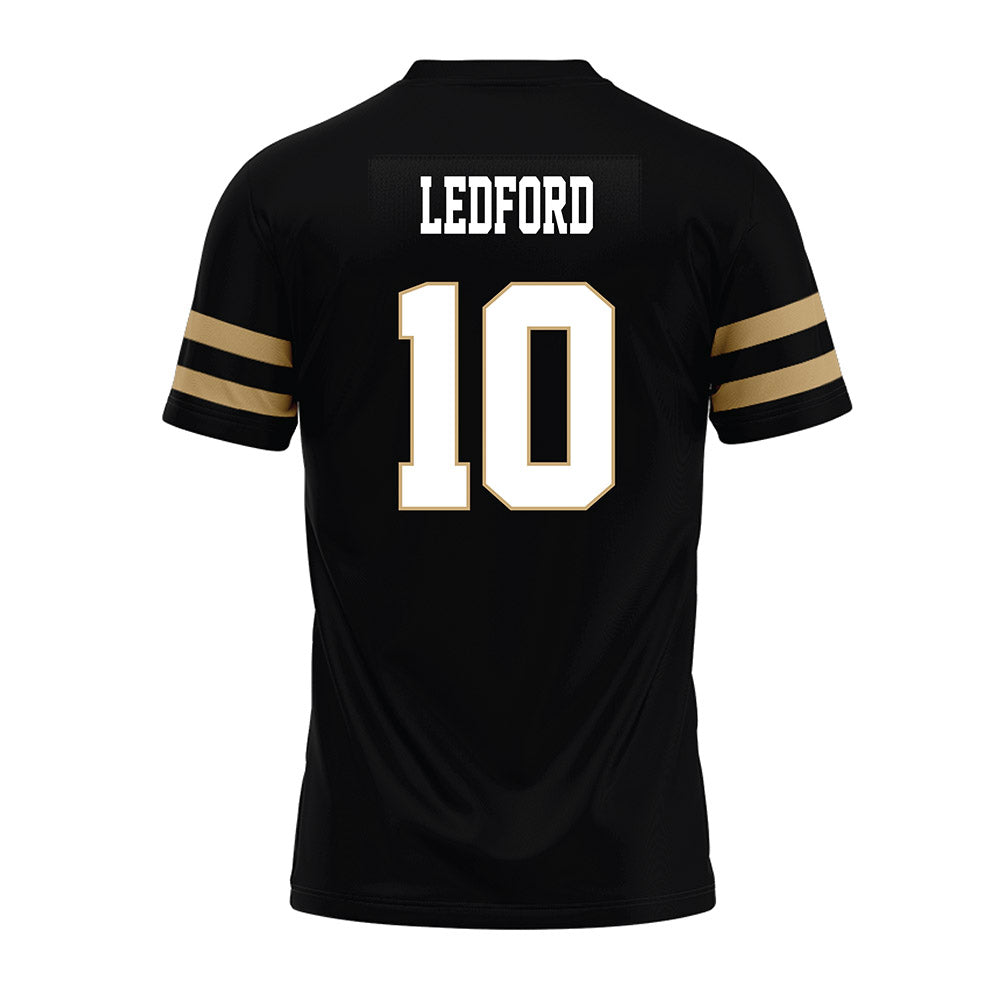 Anderson - NCAA Football : Alex Ledford - Black Premium Football Jersey-1