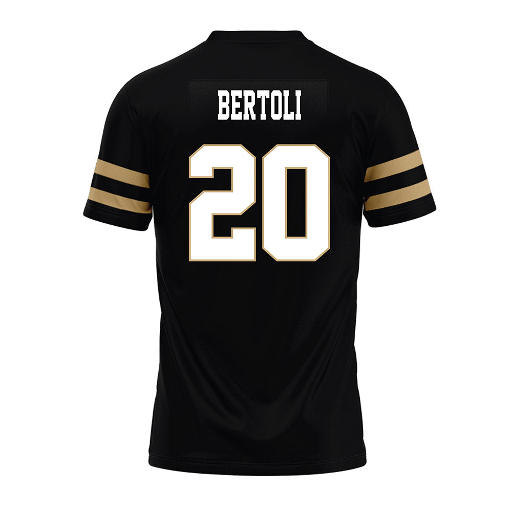 Anderson - NCAA Football : Clarence Bertoli - Black Premium Football Jersey-1