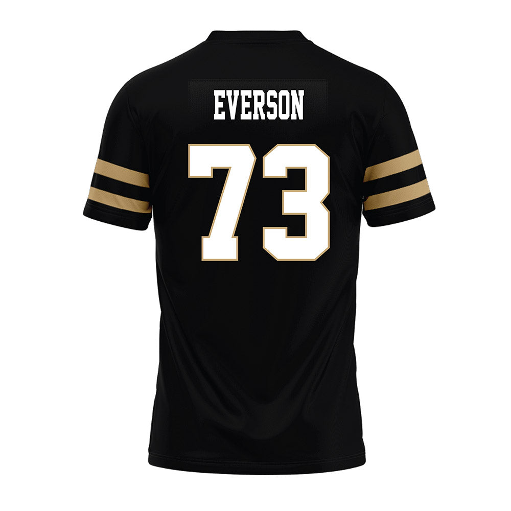 Anderson - NCAA Football : Ty Everson - Black Premium Football Jersey-1