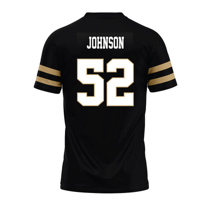 Anderson - NCAA Football : Cam Johnson - Black Premium Football Jersey-1