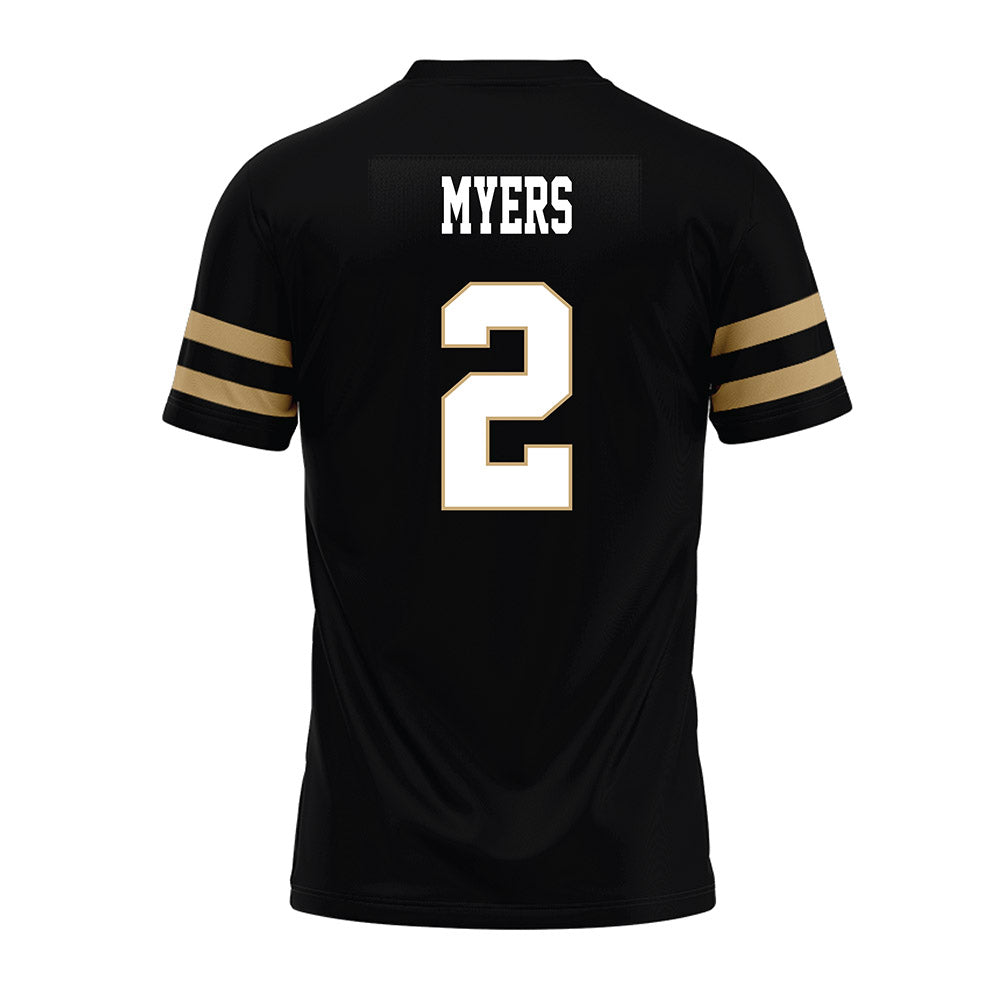Anderson - NCAA Football : Alex Myers - Black Premium Football Jersey-1
