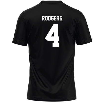 Anderson - NCAA Men's Lacrosse : Matthew Rodgers - Black Lacrosse Jersey -1