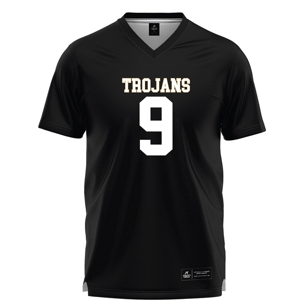 Anderson - NCAA Men's Lacrosse : Jonas Zethofer - Black Lacrosse Jersey -0