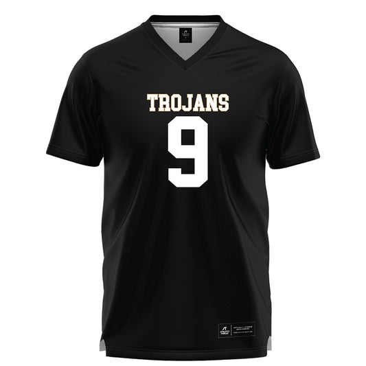Anderson - NCAA Men's Lacrosse : Jonas Zethofer - Black Lacrosse Jersey -0