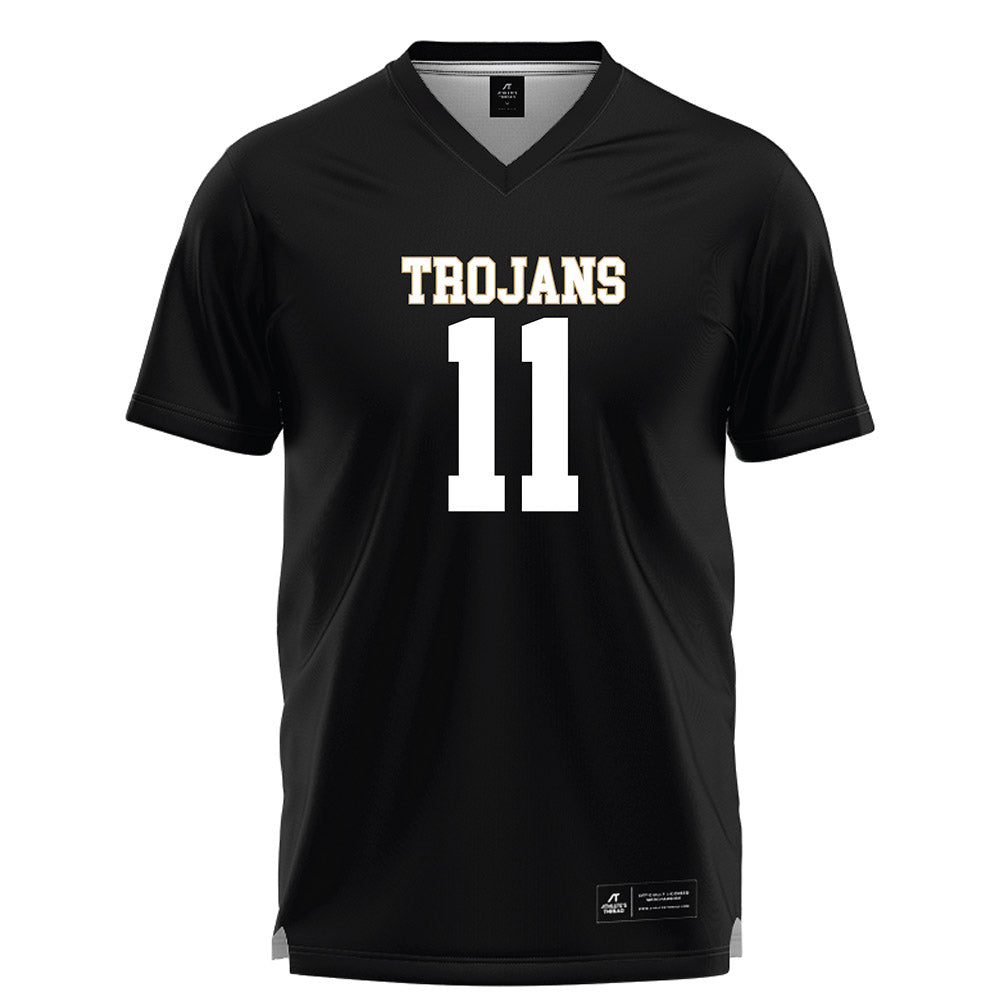 Anderson - NCAA Men's Lacrosse : Aiden Dixon - Black Lacrosse Jersey -0